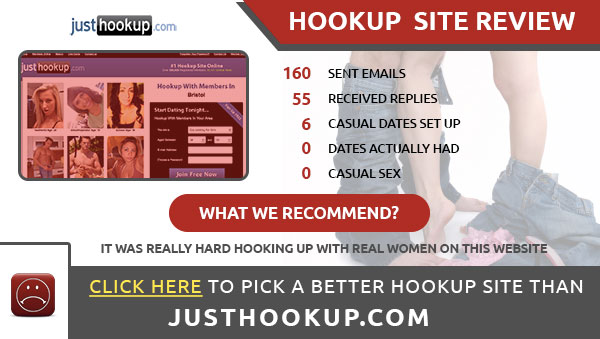 JustHookup testimonials